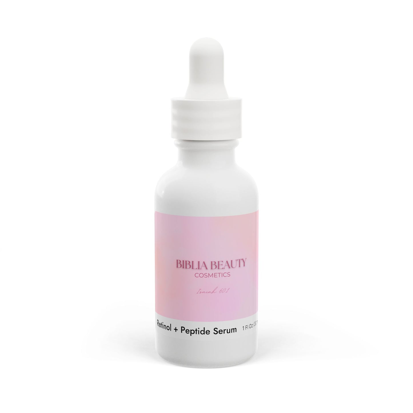 Biblia Beauty Retinol and Peptide Face Serum, 1oz