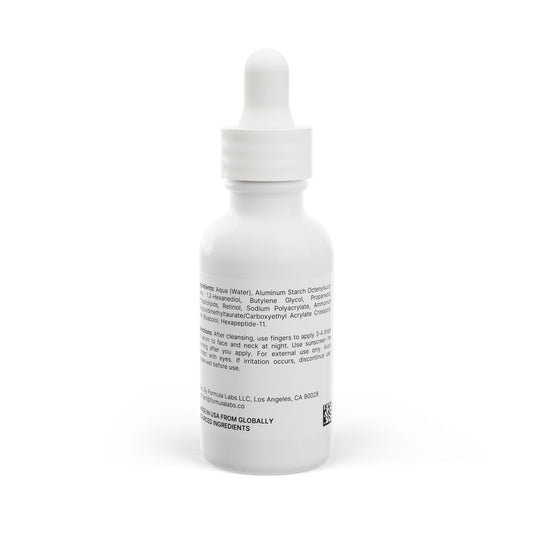Biblia Beauty Retinol and Peptide Face Serum, 1oz